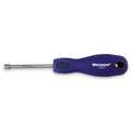 Westward Nut Driver, 5.0mm, Solid, Ergo, 3 in. 1CLL7