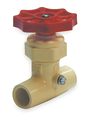 Zoro Select Stop and Waste Valve, 3/4 In, Solvent 105-324