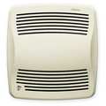 Broan Ceiling Bathroom Fan, 110 cfm cfm, 6 in Duct Dia., 120V AC, Energy Star® Certified QTXE110S