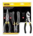 Stanley 3 Piece Bi-Material Grip Plier Set Slip-Resistant Bi-Material Handle 84-056