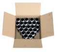 Zoro Select 3/4" x 3" Black Pipe Nipple Sch 40 PK25 584-030P25GR