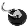 Zoro Select Swivel Hook, Neo Mag, Blk, 1-15/32 Dia, 65lb 10E831