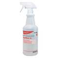 Diversey 32 oz. Clear, Polyethylene Preprinted Trigger Spray Bottle D903919