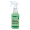 Diversey 32 oz. Clear, Polyethylene Preprinted Trigger Spray Bottle D03905