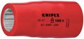 Knipex 1/2 in Drive, 12 pt SAE Socket, 12 Points 98 47 1 1/4