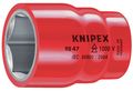 Knipex 1/2 in Drive, 19mm 6 pt Metric Socket, 6 Points 98 47 19