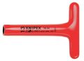 Knipex Nut Driver, 10.0mm, Hollow, Tee, Ins, 8 in. 98 04 10