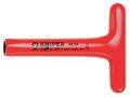 Knipex Nut Driver, 22.0mm, Hollow, Tee, Ins, 8 in. 98 04 22