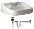 Zurn Bathroom Sink Kit, 18-1/4 In. W, 10 In. H Z5344.520.1.07.00.0
