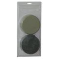 Zoro Select Furniture Glides, Self-Stick, Round, 5", PK4 10K002