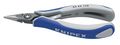 Knipex 5-1/4" Precision Electronics Gripping Pliers w/ Half-Round Jaw, Ergonomic Grip 34 22 130