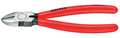 Knipex 4 1/4 in 70 Diagonal Cutting Plier Standard Cut Narrow Nose Uninsulated 70 01 110