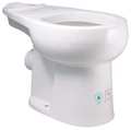 Liberty Pumps Toilet Bowl, 1.28 gpf, Gravity Fed, Floor with Back Outlet Mount, Round, White AscentII-RW