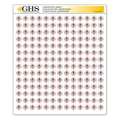 Ghs Safety Label, Flame Over Circle, Gloss, PK1820 GHS1225