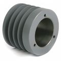 Zoro Select 1/2" to 1-15/16" Quick Detachable Bushed Bore 4 Groove 4.75" OD 444B