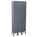 Zoro Select 9 in D, (10) Tier, (3) Wide Gray 10Y621