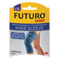 Futuro Compression Knee Sleeve, L/XL, PK2 80102EN