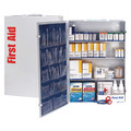 American Red Cross Unitized First Aid Cabinet, Metal, 150 Person 711248