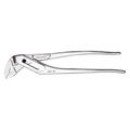 Gedore Water Pump Pliers, 10", Length: 250mm 146 10 JC