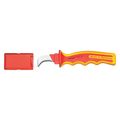 Gedore Insulated Cable Knife, Hook, 8" L VDE 4527 K