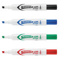 Mark-A-Lot Desk-Style Dry Erase Markers, Chisel Tip, Assorted Colors 7170924409