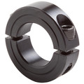 Climax Metal Products Shaft Collar, Clamp, 2Pc, 2-3/8 In, Steel 2C-237