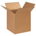 Zoro Select Corrugated Boxes, 13" x 13" x 15", Kraft, 25/Bundle 11A706