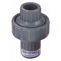 Plast-O-Matic 3/4" FNPT Polypropylene Disc Check Valve CKM075V-PP