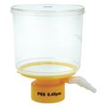 Lab Safety Supply 500mL Bottle Top Filter, 0.45um, 75mm, PK24 11L836