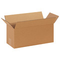 Zoro Select Long Corrugated Boxes, 14" x 6" x 6", Kraft, 25/Bundle 11R222