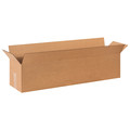Zoro Select Long Corrugated Boxes, 36" x 8" x 8", Kraft, 25/Bundle 11R263