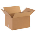 Zoro Select Corrugated Boxes, 12" x 10" x 7", Kraft, 25/Bundle 11R326