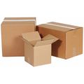 Zoro Select Corrugated Boxes, 20" x 12" x 8", Kraft, 20/Bundle 11R428