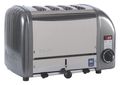 Cadco 13-1/2" 4-Slot Gray Toaster CTW-4M
