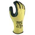Showa Cut Resistant Coated Gloves, A8 Cut Level, Natural Rubber Latex, L, 1 PR S-TEX303L-09