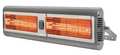 Solaira Electric Infrared Heater, Ceiling Suspended, Wall, Aluminum, 3000 W SALPHAH2-30240G