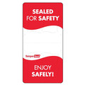 Daymark Food Safety Label, Red/White, 4 in H IT119541