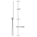 American Garage Door Supply Brush Seal, Nylon, 3" x 3", 10 ft. BNS3383-10