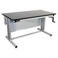 Proline Workstation, Ergo, Chemguard, Lt Gray EL6030G-A31