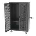 Greene Manufacturing Sports Equipment Cabinet, 48"Wx24"Dx66"H SEC-784-48