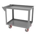Greene Manufacturing Service Cart, 24"Dx36"Wx36"H, 3 Shelves, 11 ga. Steel, 3 Shelves, 1500 lb SC-2436-3