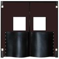 Chase Swinging Door, 8 x 6 ft, Burgundy, PR 7296XDBUR