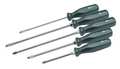 Sk Professional Tools Screwdriver Set, Slotted/Phillips, 5 Pc 86321