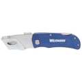 Westward Folding Safety Cutter 2-Sided Utility, 6 1/2 in L 12F752