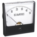 Zoro Select Analog Panel Meter, DC Current, 0-200 DC 12G431