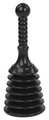 Zoro Select Bellows Plunger, Polyethylene, CupSize5In. 12G690