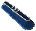 Tough Guy 17 in Sweep Face Push Broom Head, Soft, Synthetic, Blue 12L008