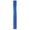 Zoro Select Post Sleeve, 4-1/2 In Dia., 52 In H, Blue CL1385KK