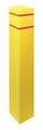 Zoro Select Post Sleeve, 6-1/2x6-1/2 In, 55In H, Yellow SQ655YR