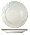 Iti Plate, 10-1/2", Ceramic American White PK12 NP-16